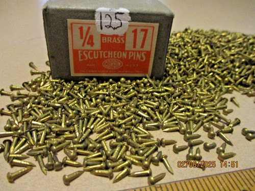 125 chiodi brad - brad, 1/4"