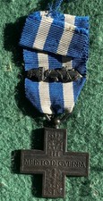medaglia Merito Guerra Vittorio Emanuele III Gladio AOI Africa
