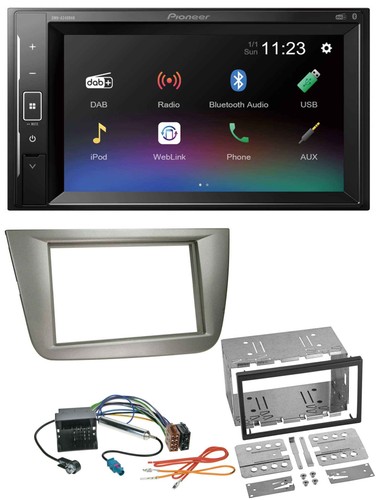 Pioneer dab mp3 2din - dab, bluetooth