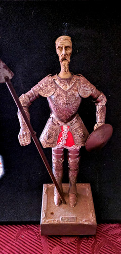 Antica scultura don - don, chisciotte