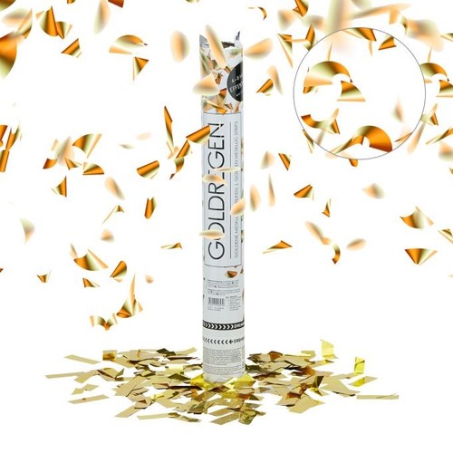 Cannone coriandoli oro cm - oro,
