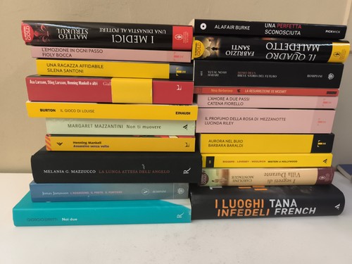 Lotto libri narrativa - 20,