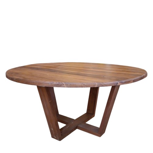 Tavolo etnico rotondo - in, legno