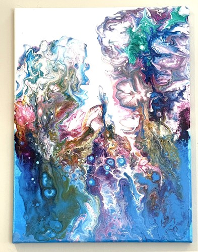 Pittura astratta fluida
