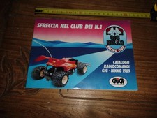 RADIOCOMANDI GIG NIKKO CATALOGO 1989 ITALIANO