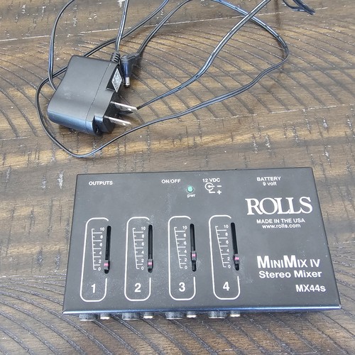 Mixer stereo rolls - mixer, iv