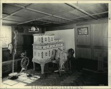 1931 Foto stampa "Kachel Ofen"