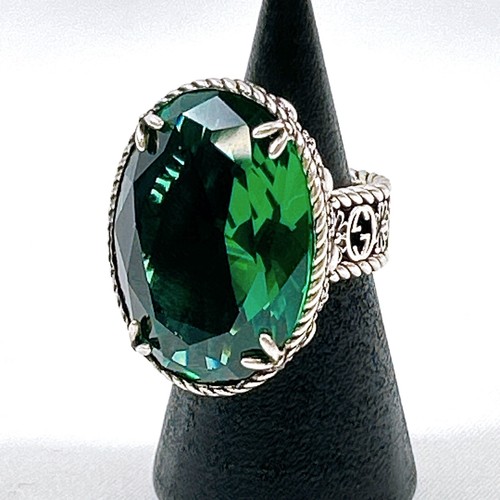 Anello gucci cristallo verde - cristallo,