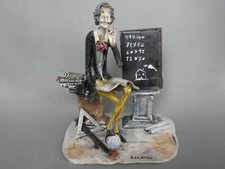 LO SCRICCIOLO ITALY MALE TEACHER FIGURINE SIGNED ADRIANO COLOMBO