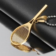 Collana ciondolo racchetta