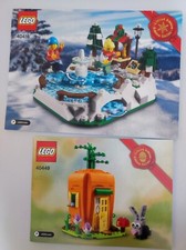 LEGO istruzioni Set Limited Edition 40449 40416 Winter Ester