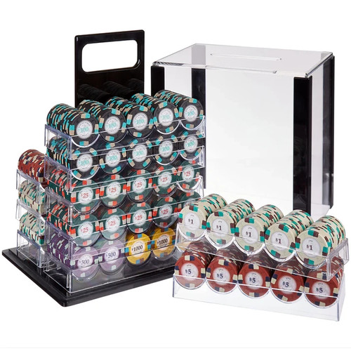 Set 1000 fiches - , poker