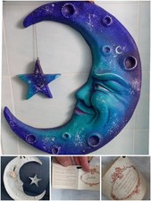 Opera Arte Mezza Luna Stella Cartapesta Cà Macana Atelier Venezia Artigianale 