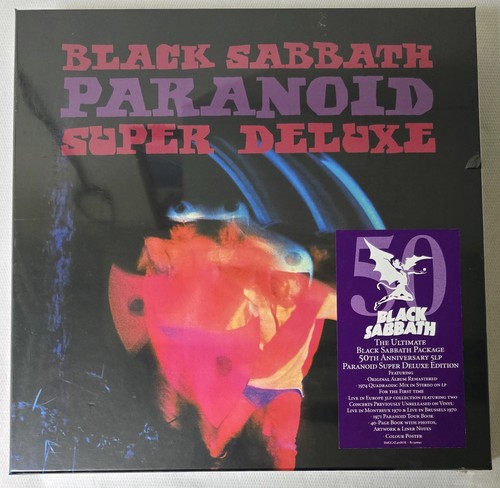 Black sabbath paranoid super - black,
