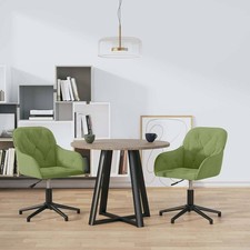 Sedie da Pranzo Girevoli 2 pz