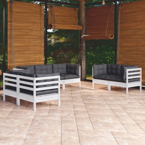 Set divani legno pino da - set,