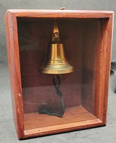 Campana nave ottone vintage - , in