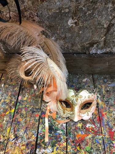 Maschera carnevale con - maschera,