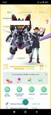 Pokémon Go livello 72 lvl -