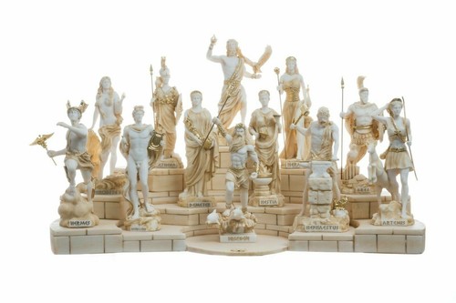Set statue alabastro - di,