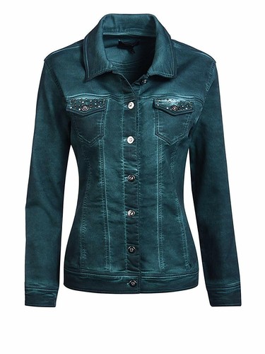Giacca jeans donna mocca - jeans,