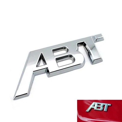 Abt emblema cromato - 8,2, cm