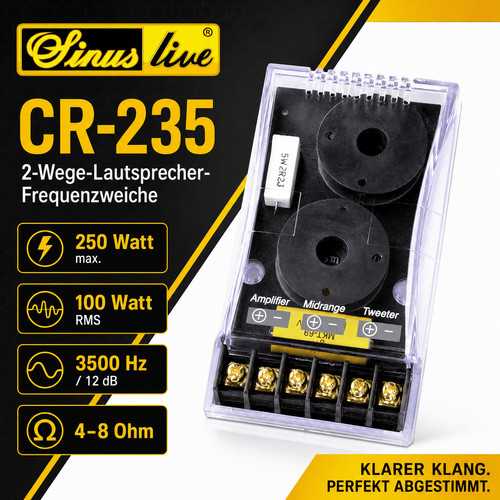 Sinuslive 235 crossover - crossover, 2