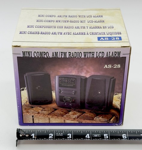 Mini radio orologio - , vintage