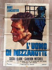 manifesto 2F L'UOMO DI MEZZANOTTE burt lancaster trattore susan clark