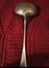 Antico mestolo F. Broggi fine 800  148 grammi  25 cm