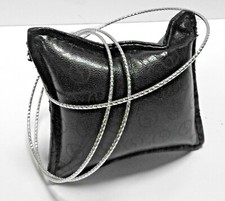 BRACCIALE  rigido tipo schiava, intrecciato, diamantato (Nuovo)