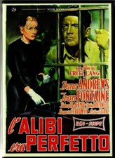 L'alibi era perfetto NOIR Sinister film DVD DEST. VENDITA