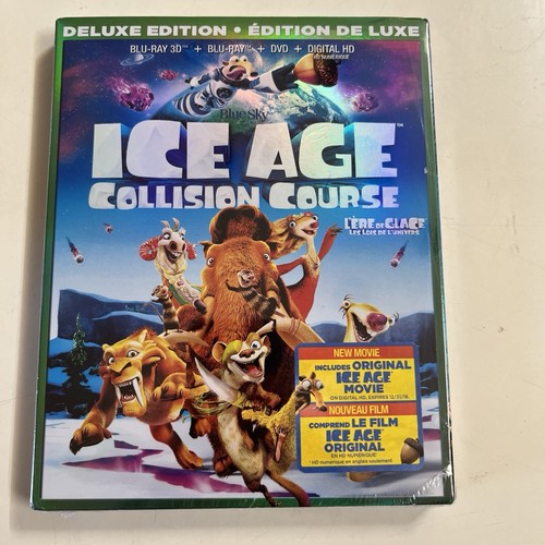 Ice age collision - ice, (3d