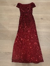 Abito Jenny Packham rosso con