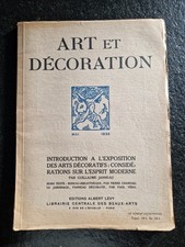 Revue Art et décoration mai 1925 Paul Véra Pierre Chareau Guillaume Janneau