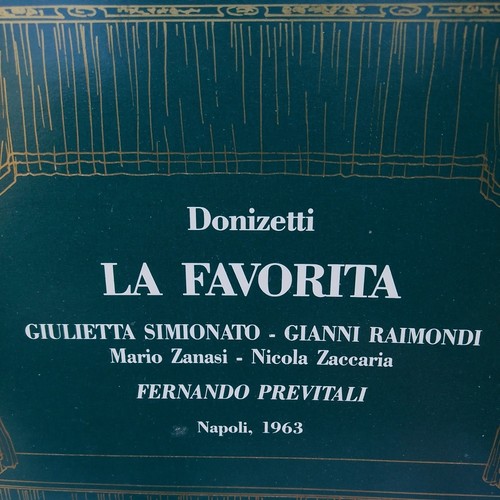 Donizetti favorita - donizetti:, la