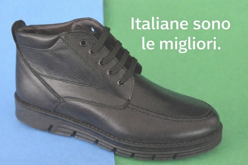 Stivali uomo pelle scarponcini - uomo,