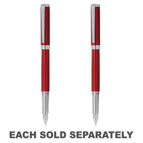 Penna stilografica rossa