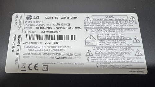 Despiece completo lg - despiece,