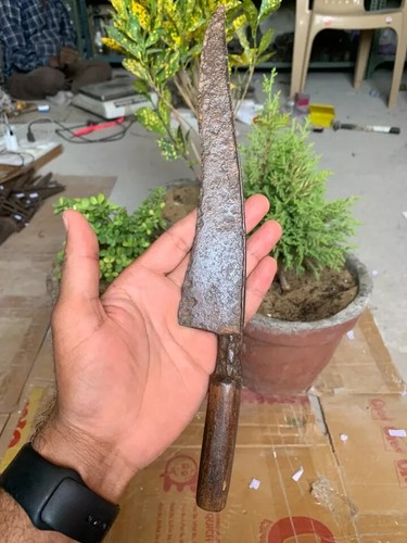 Antico raro manico artigianale