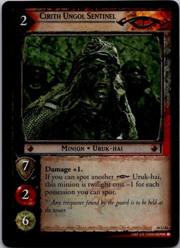Lotr tcg mount doom - doom, cirith