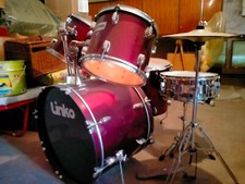 BATTERIA LINKO Comprende: Grancassa, Timpano, Rullante, Charleston, Tom 1 eTom2 