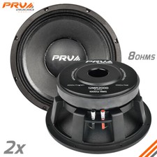 2x Altoparlanti PRV Audio 12MR2000 Midrange Car Audio 12" 8 Ohm 12MR PRO 4000 Watt