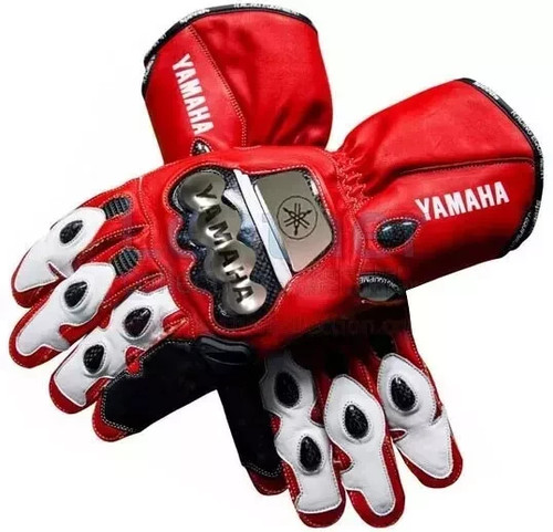 Guanti pelle moto corsa - guanti, in