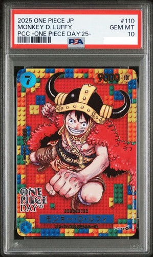 Psa luffy 110 premium - psa, 10