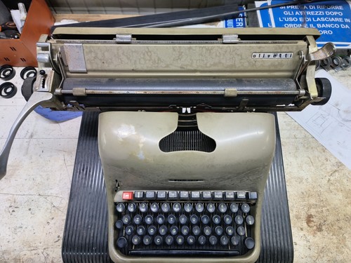 Macchina scrivere olivetti - macchina,