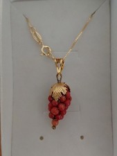  COLLANA + CIONDOLO GRAPPOLO D