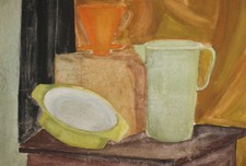 Vaso ciotola brocca pittura