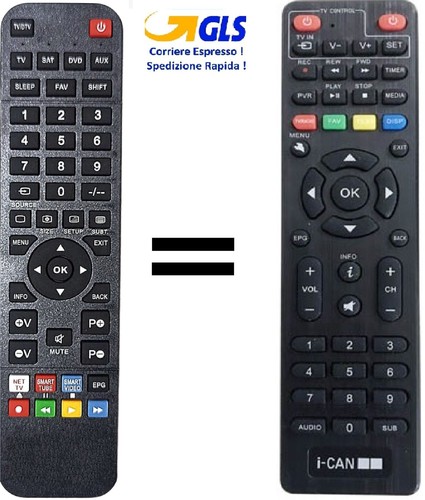 Telecomando già programmato