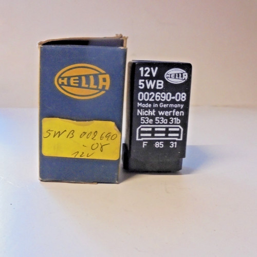 Relè hella 5wb - 002, 12v